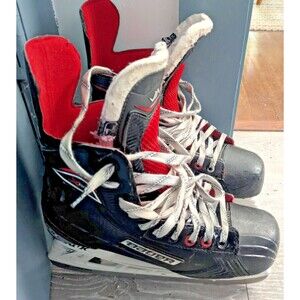 Bauer Vapor X600 Ice Hockey Skates - Black/Red - TUUK Holders. Bauer size 7D